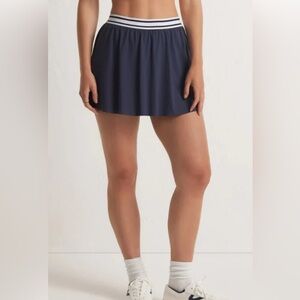 💫Women’s Z Supply Top That Skirt, Navy Blue Skort, XS, Athletic Skirt, EUC